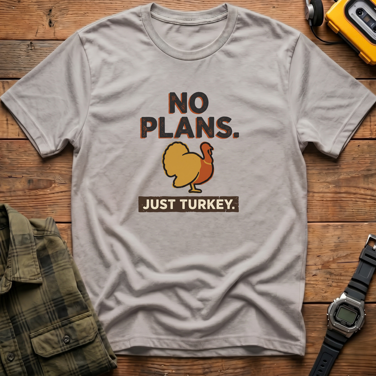 No Plans Turkey T-Shirt
