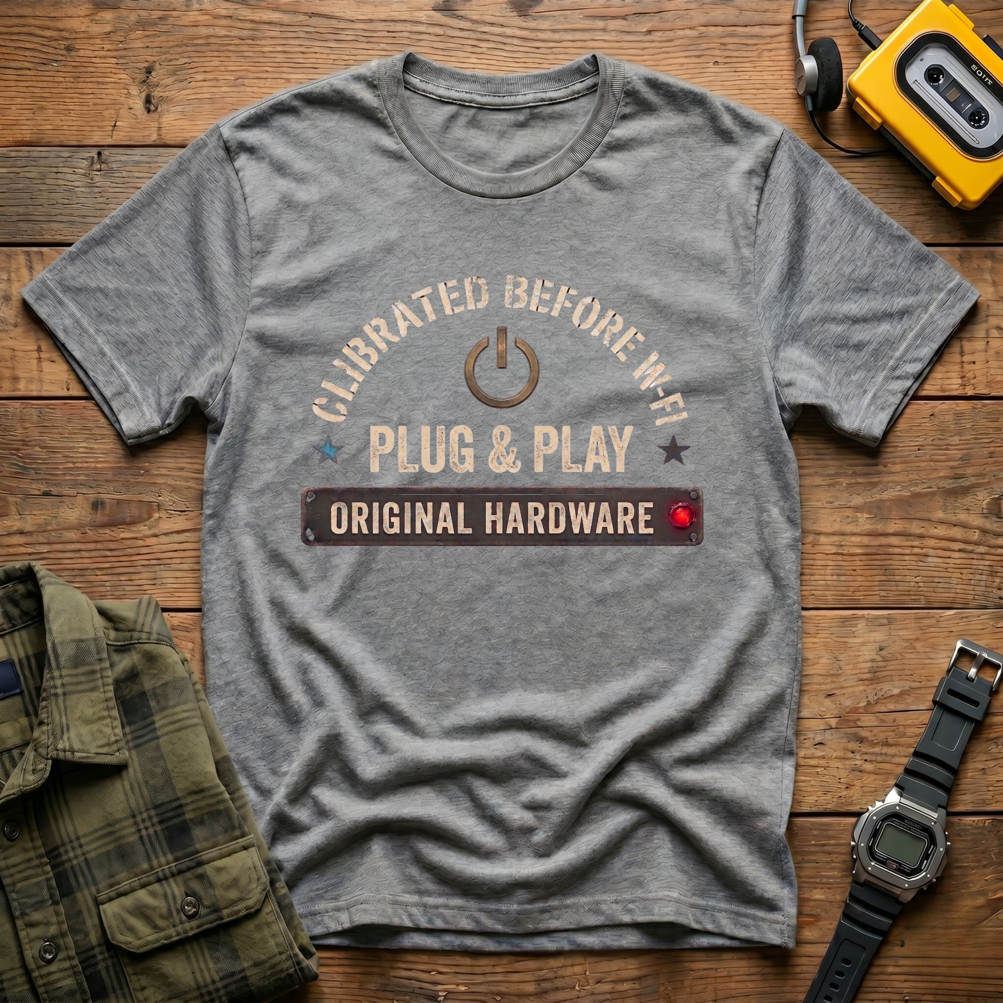 Calibrated Before WiFi Original HardwareT-Shirt