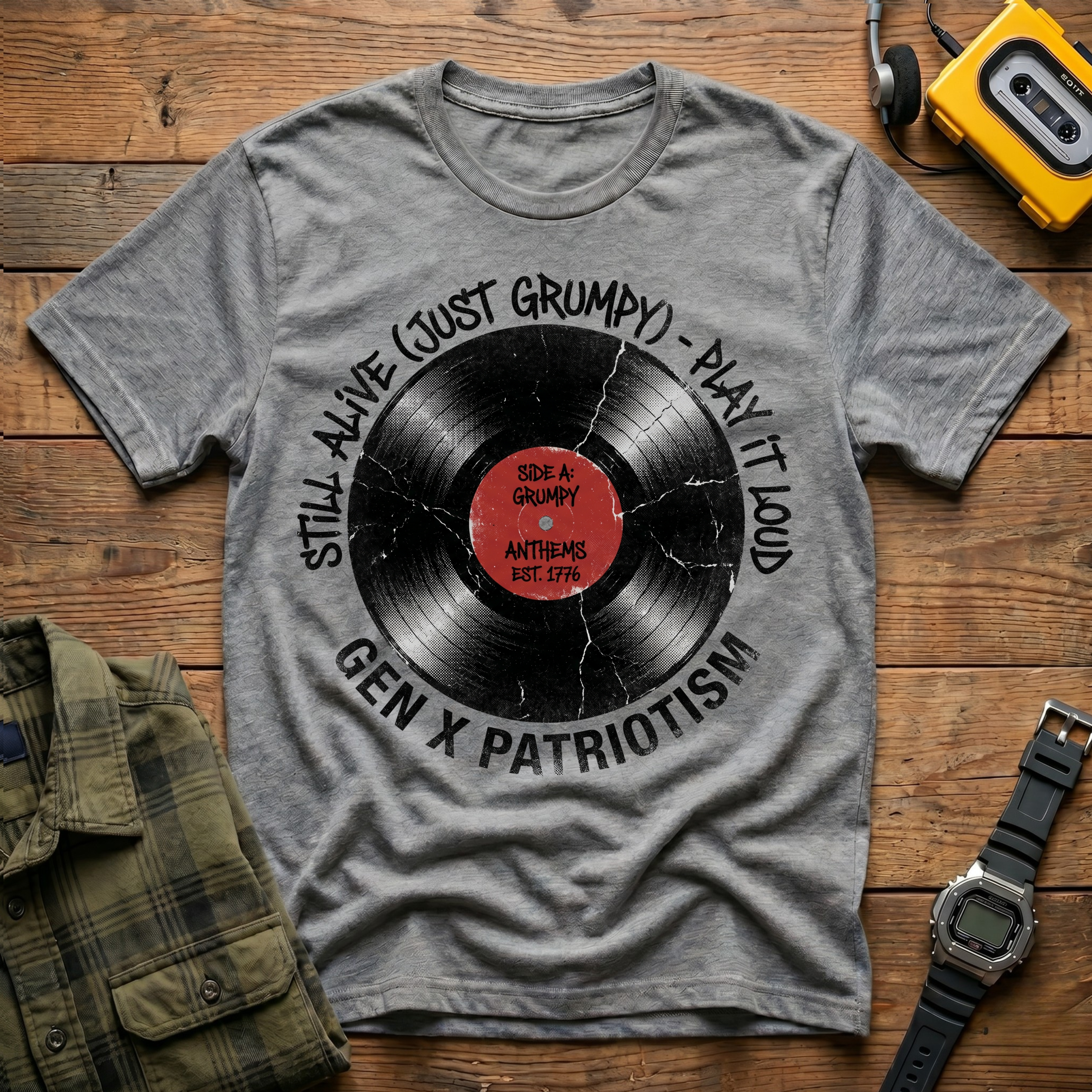 Grumpy Play it Loud T-Shirt
