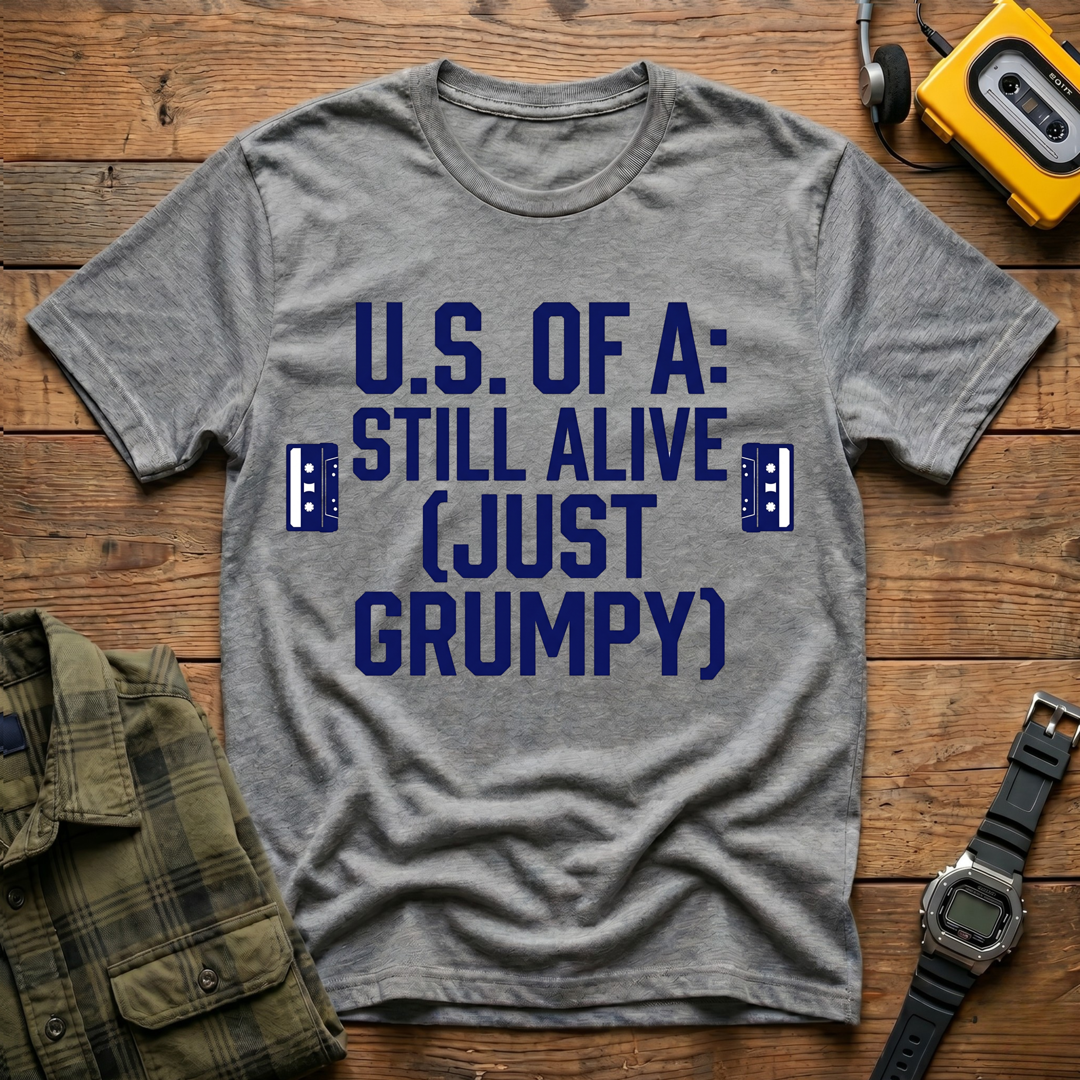 US of A: Still Grumpy T-Shirt