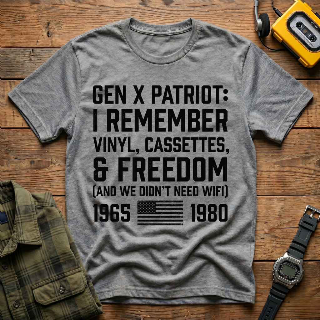 I Remember Vinyl, Cassettes and Freedom T-Shirt