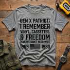 I Remember Vinyl, Cassettes and Freedom T-Shirt