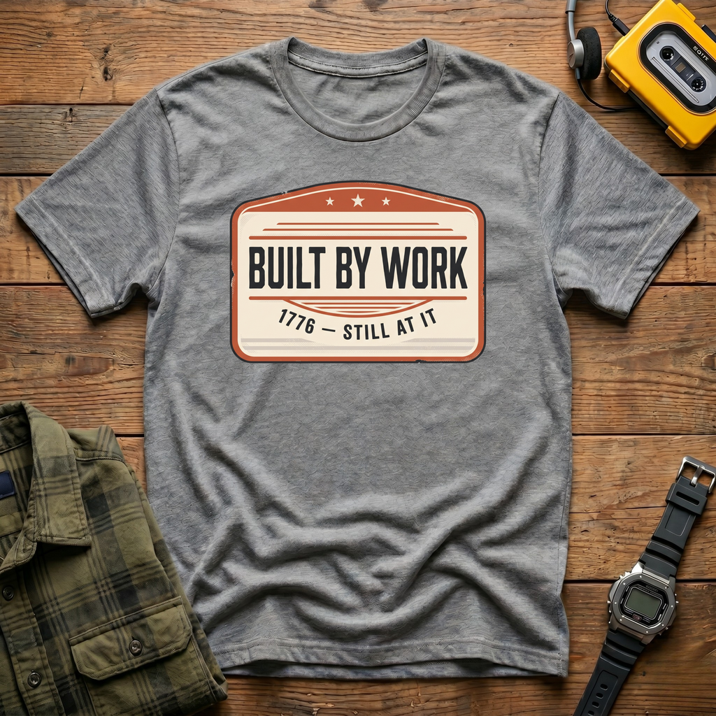 Built by Work 1776 T-Shirt