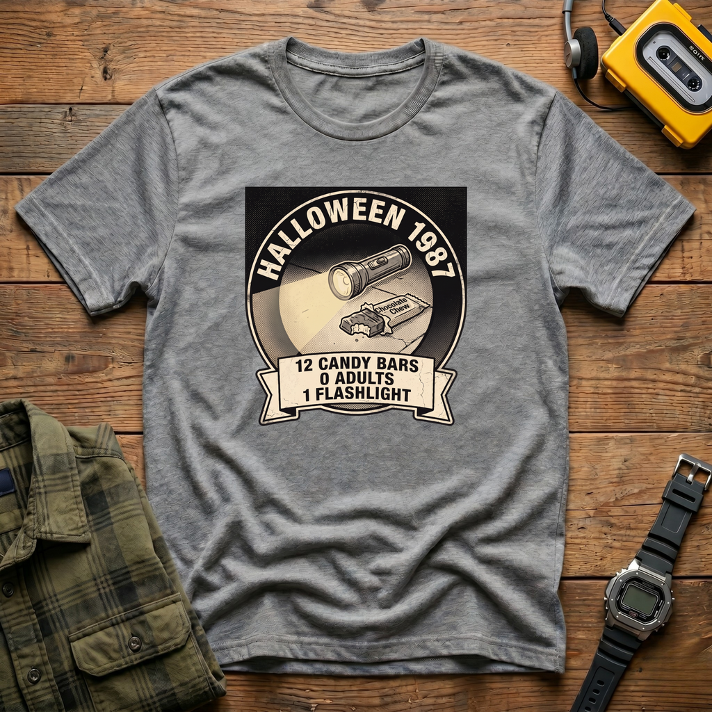 Halloween 87 Flashlight T-Shirt
