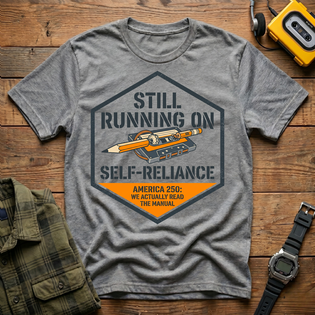 America 250 Self Reliance Badge    T-Shirt