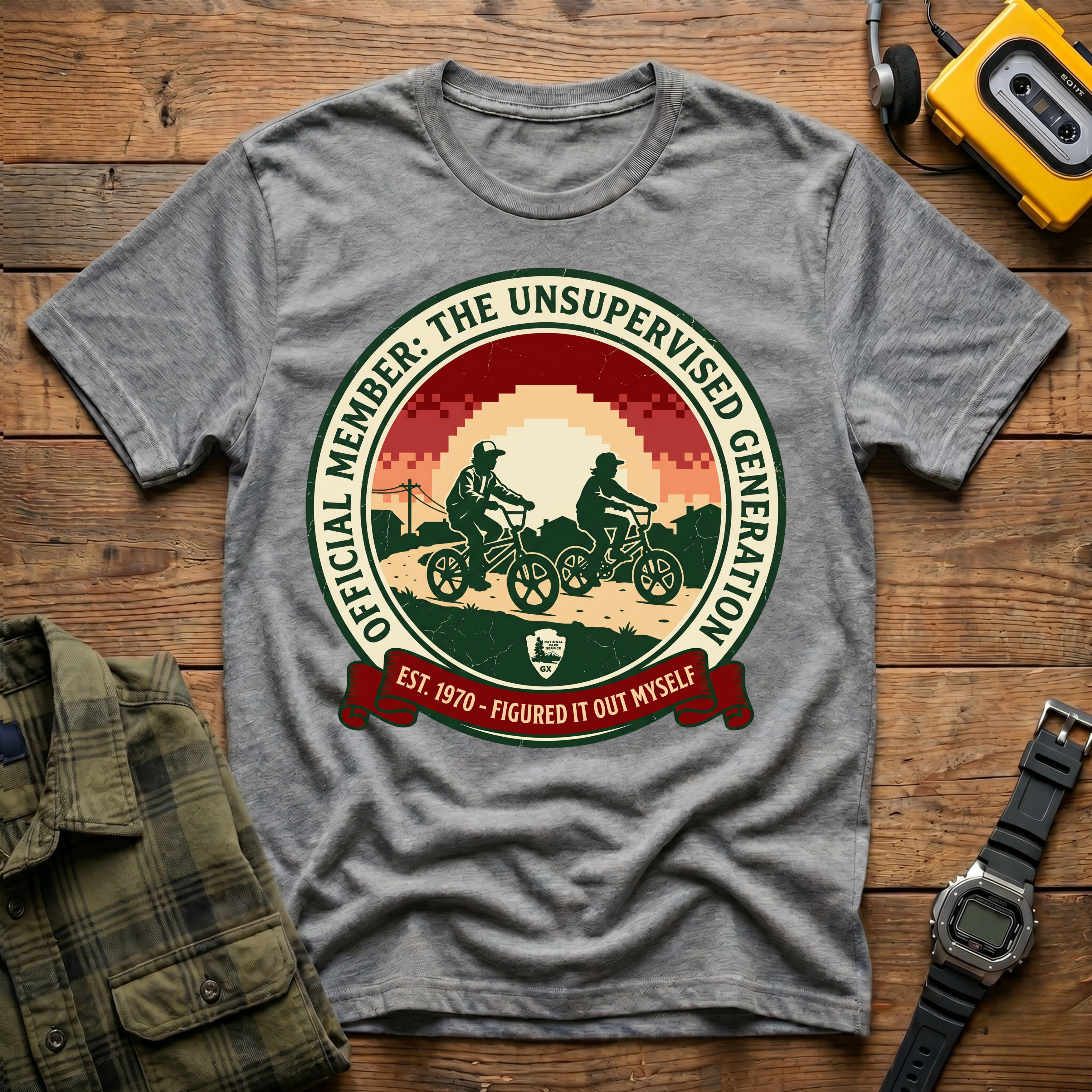 The Unsupervised Generation Logo T-Shirt