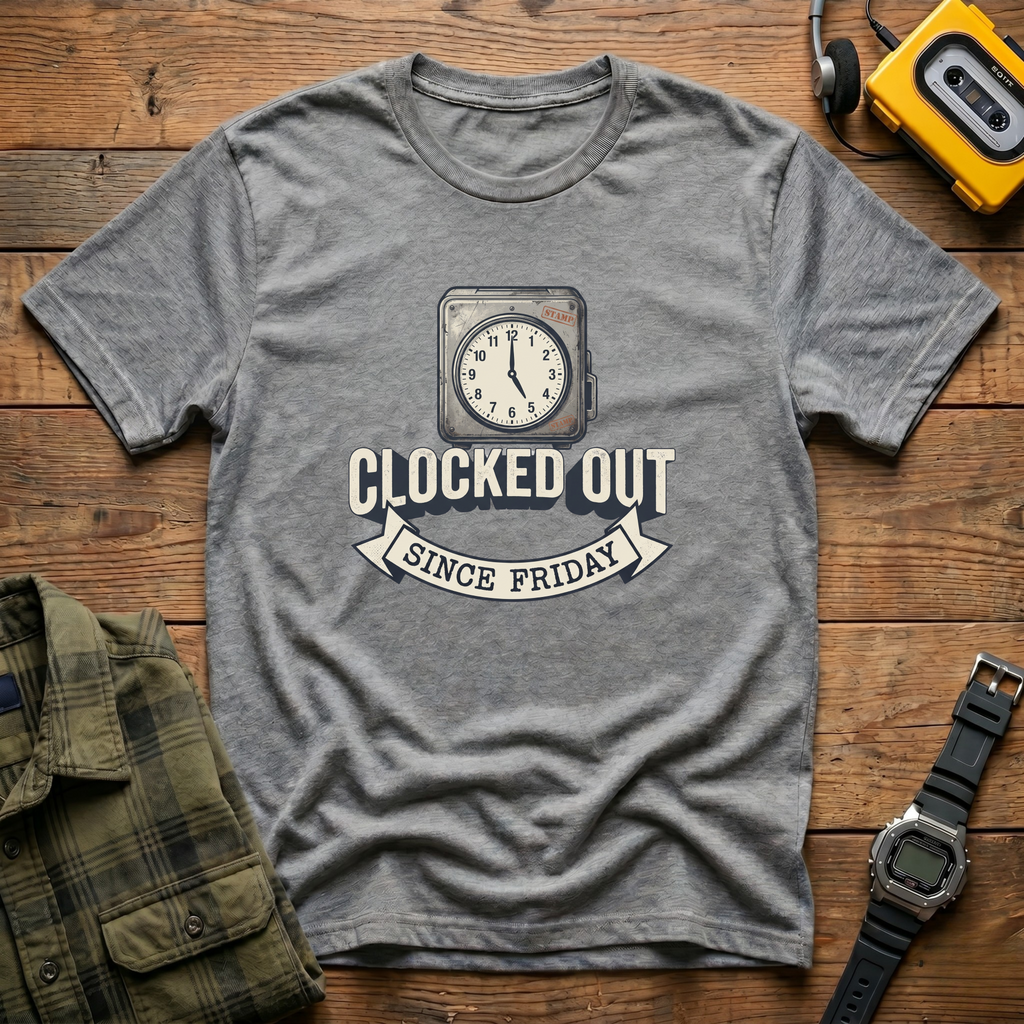 Clock Out Clock T-Shirt