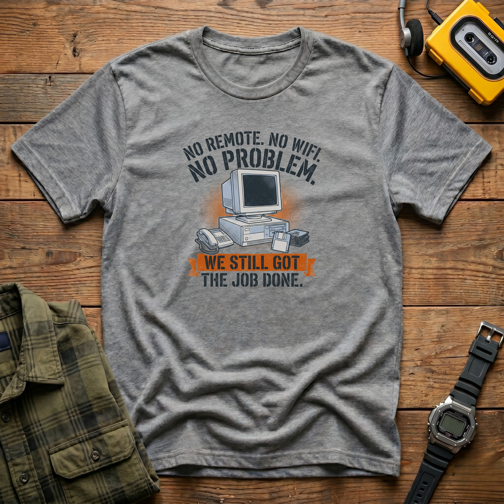 No Wifi Computer T-Shirt