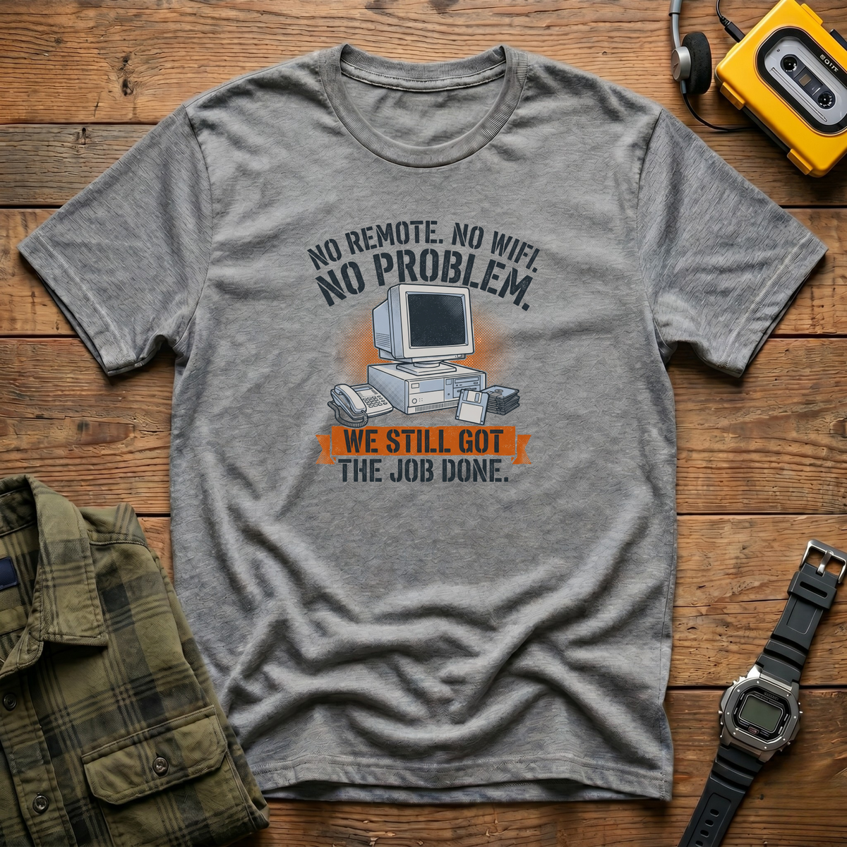 No Wifi Computer T-Shirt