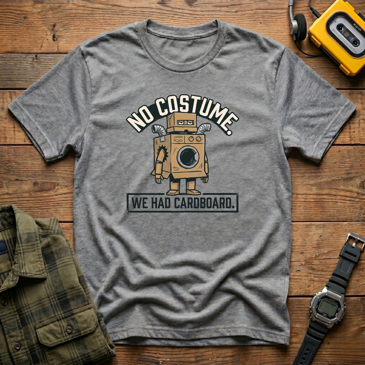 Costume Cardboard T-Shirt