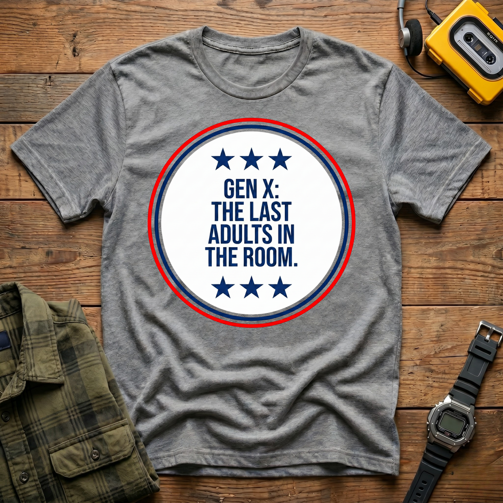 Gen X: Last Adults in the Room T-Shirt
