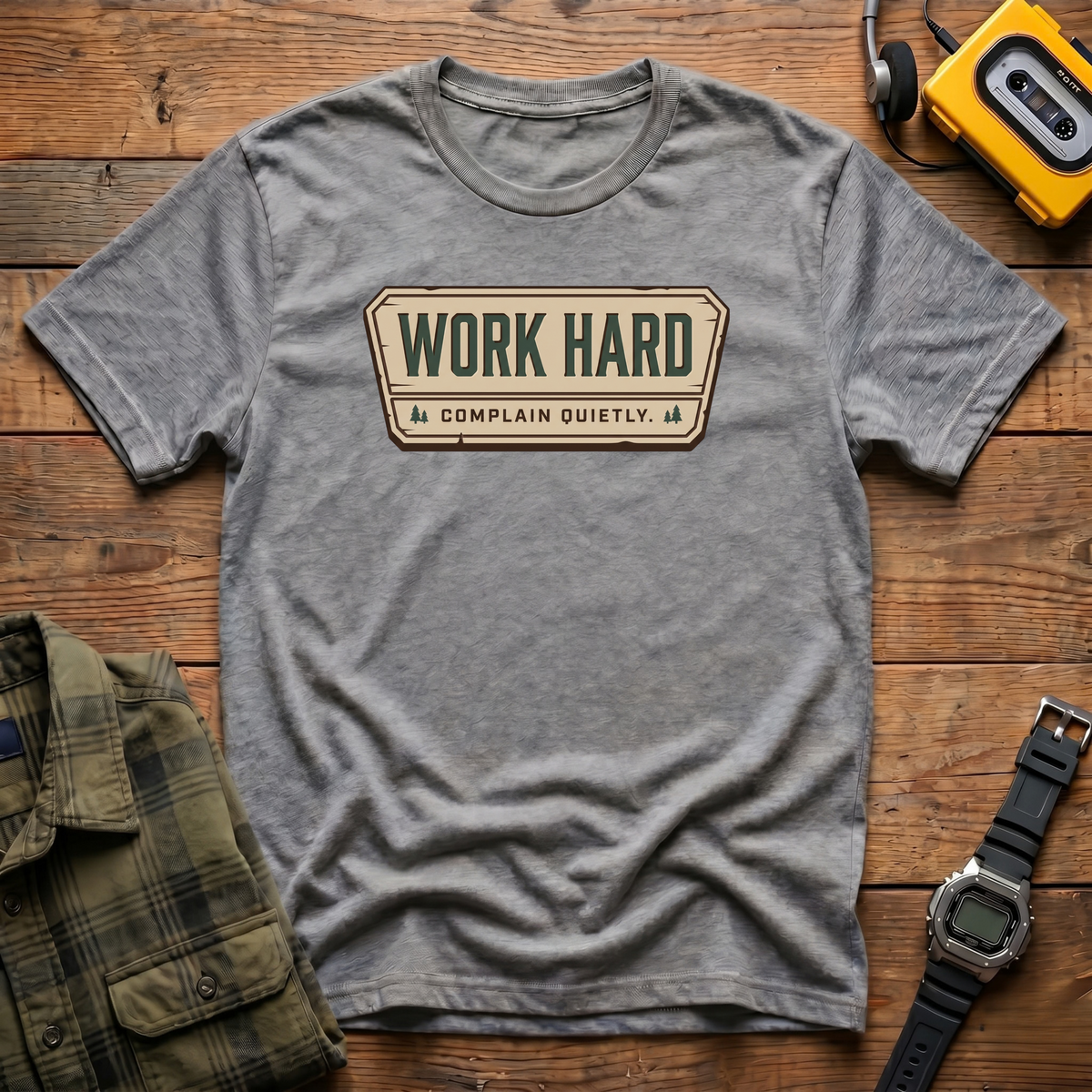 Work Hard Pine T-Shirt