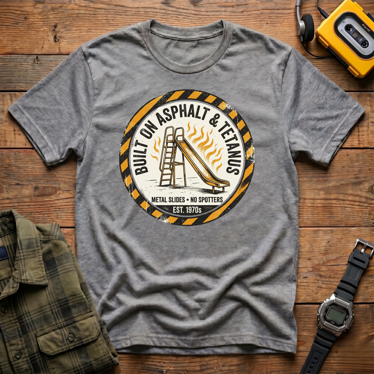 Build on Asphalt T-Shirt