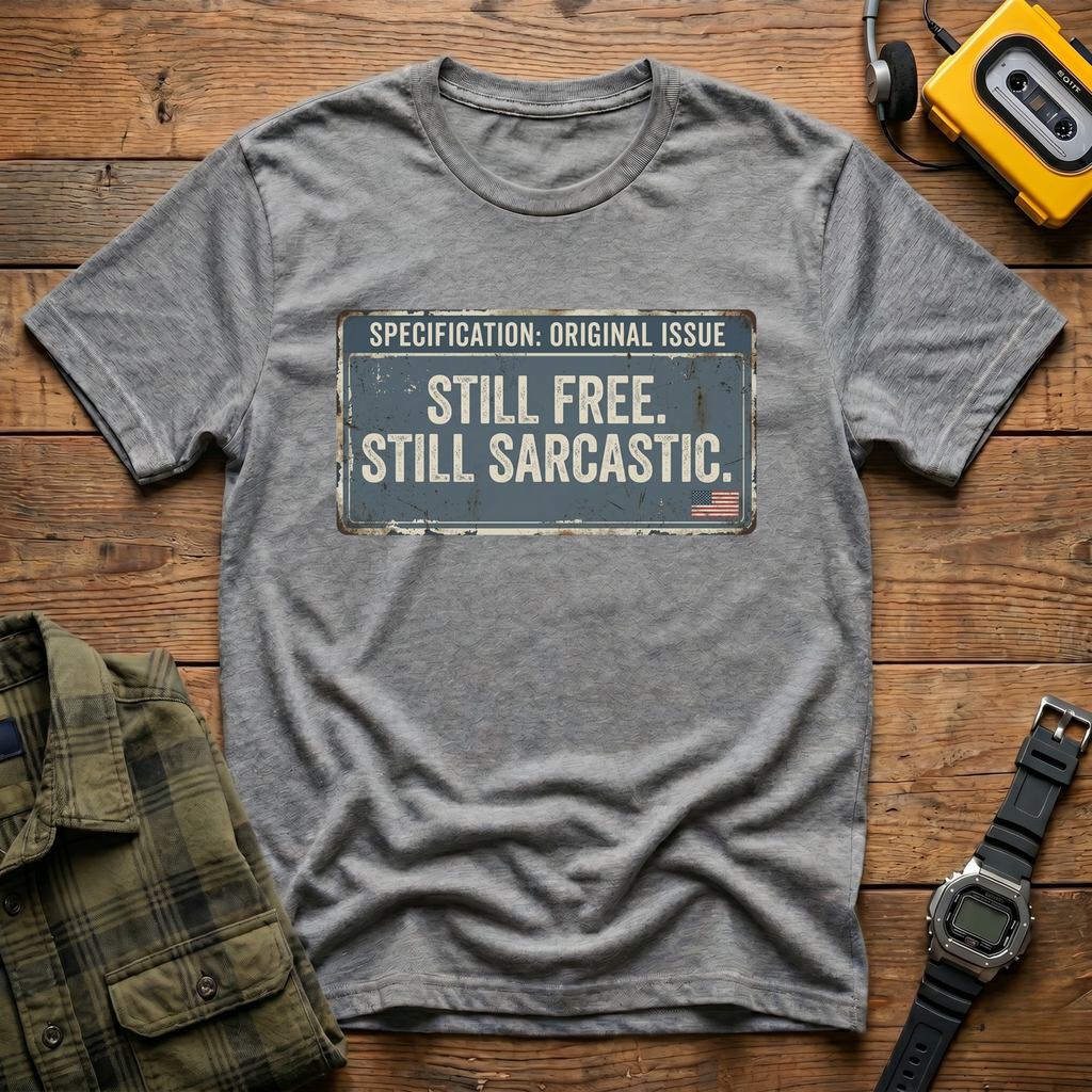 Still Free Plate T-Shirt