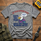 Blowing Eagle Tech Support T-Shirt