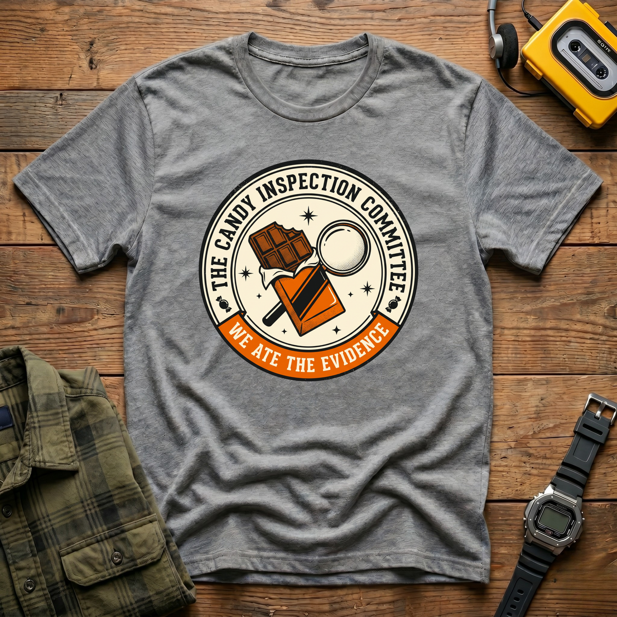 Candy Inspect Badge T-Shirt