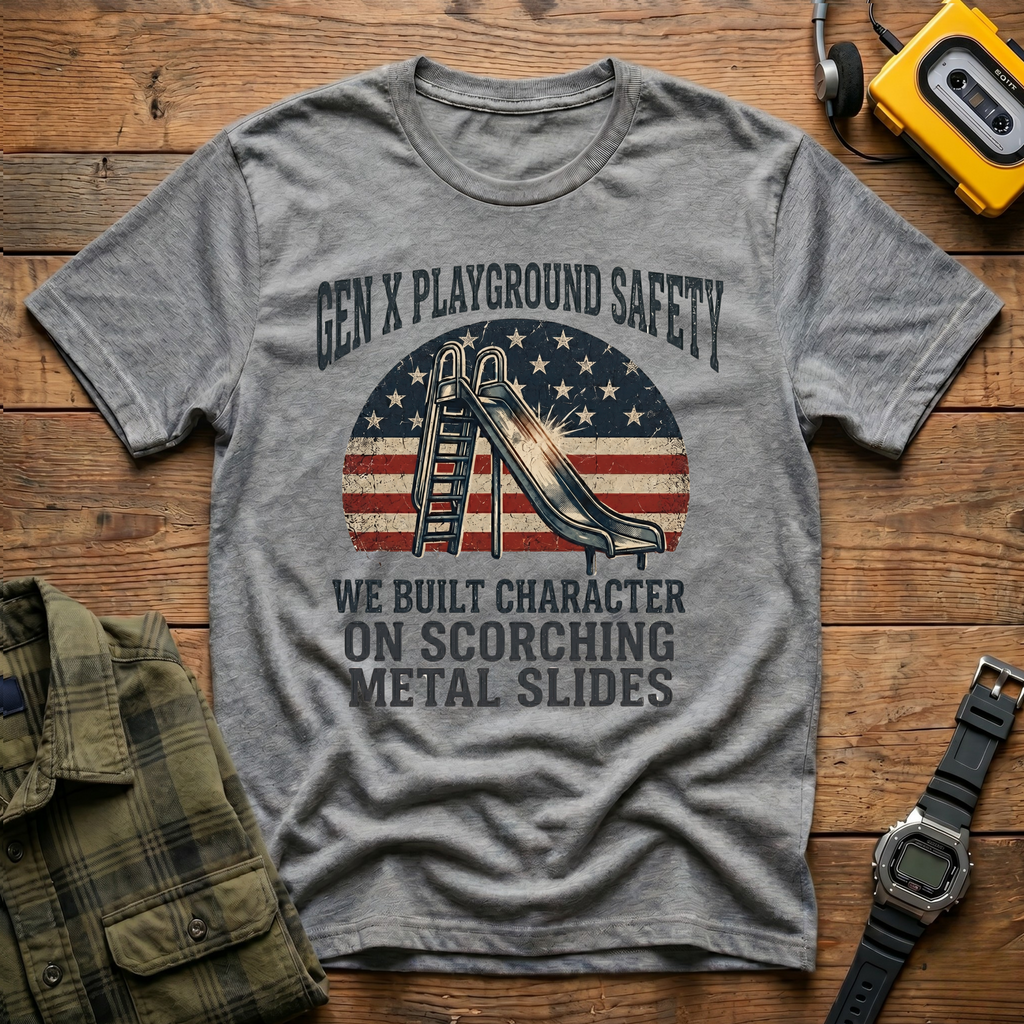 Gen X Playground Safety Scorching Slides T-Shirt