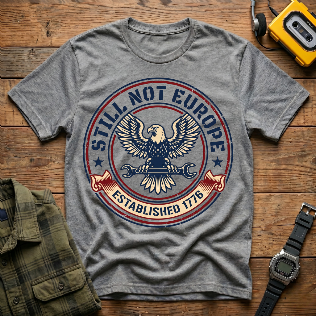 Still Not Europe Eagle Badge T-Shirt