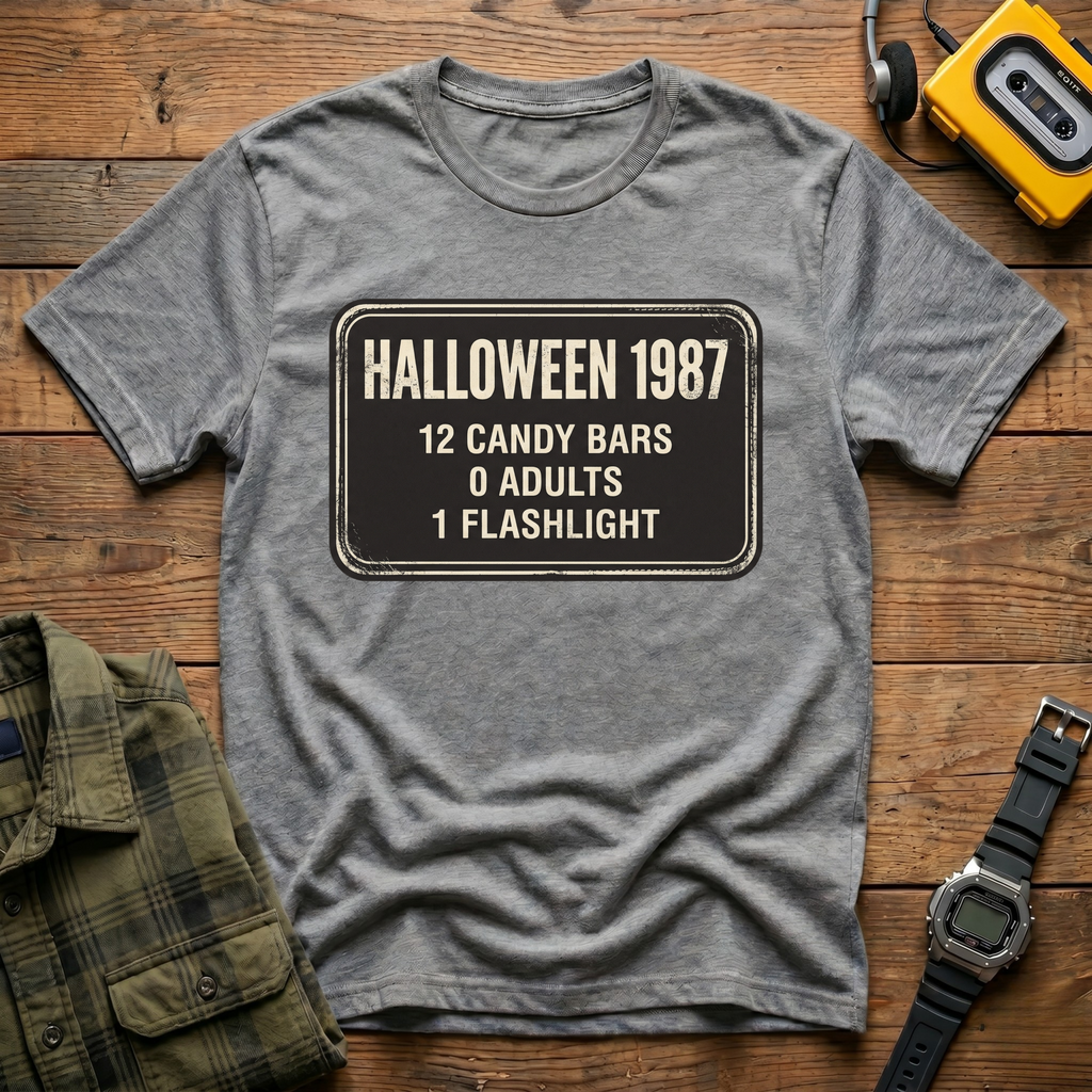 Halloween 87 Chalkboard T-Shirt