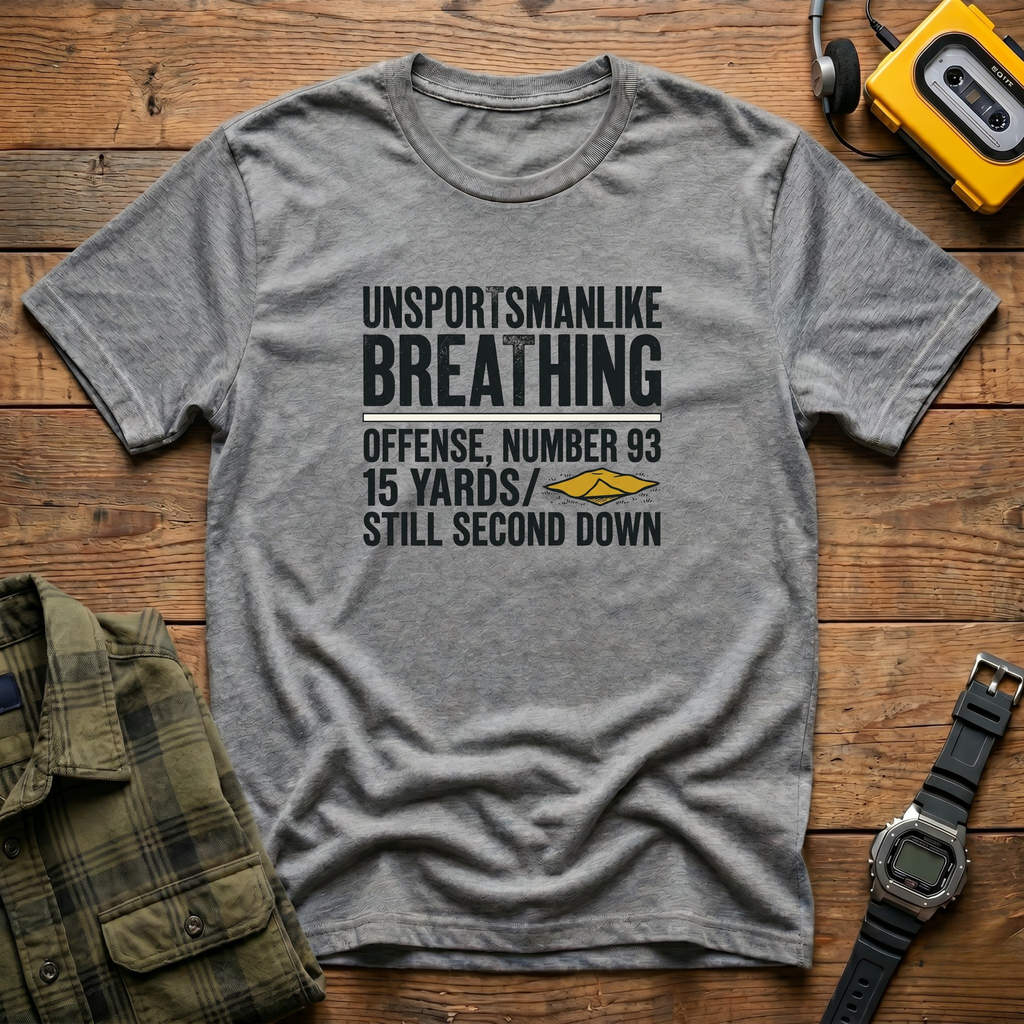 Unsportsmanlike Breathing T-Shirt