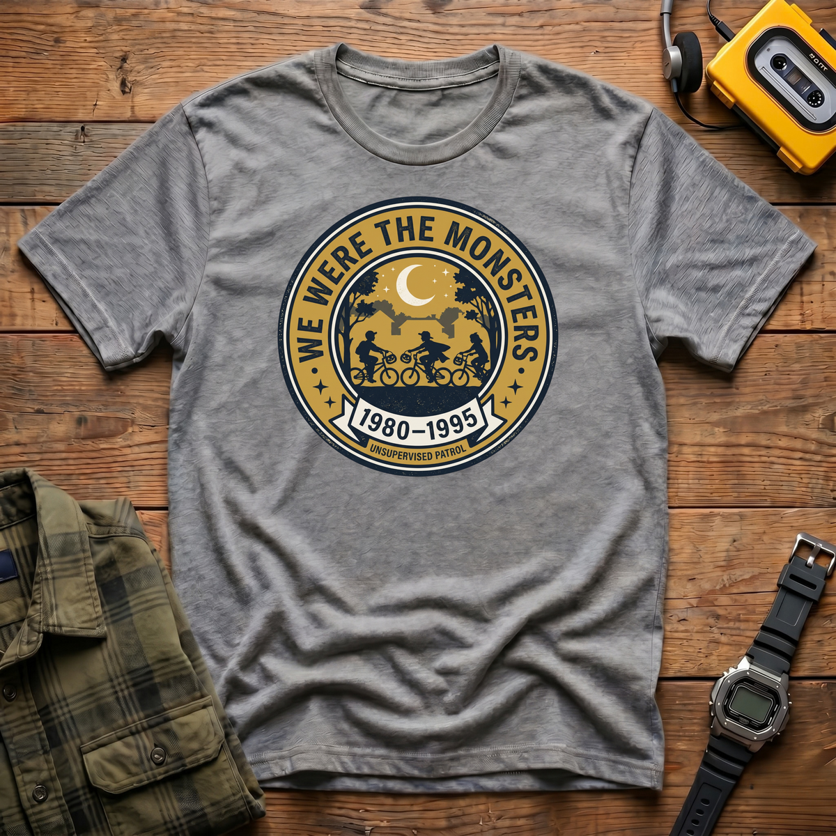 Monsters Badge T-Shirt
