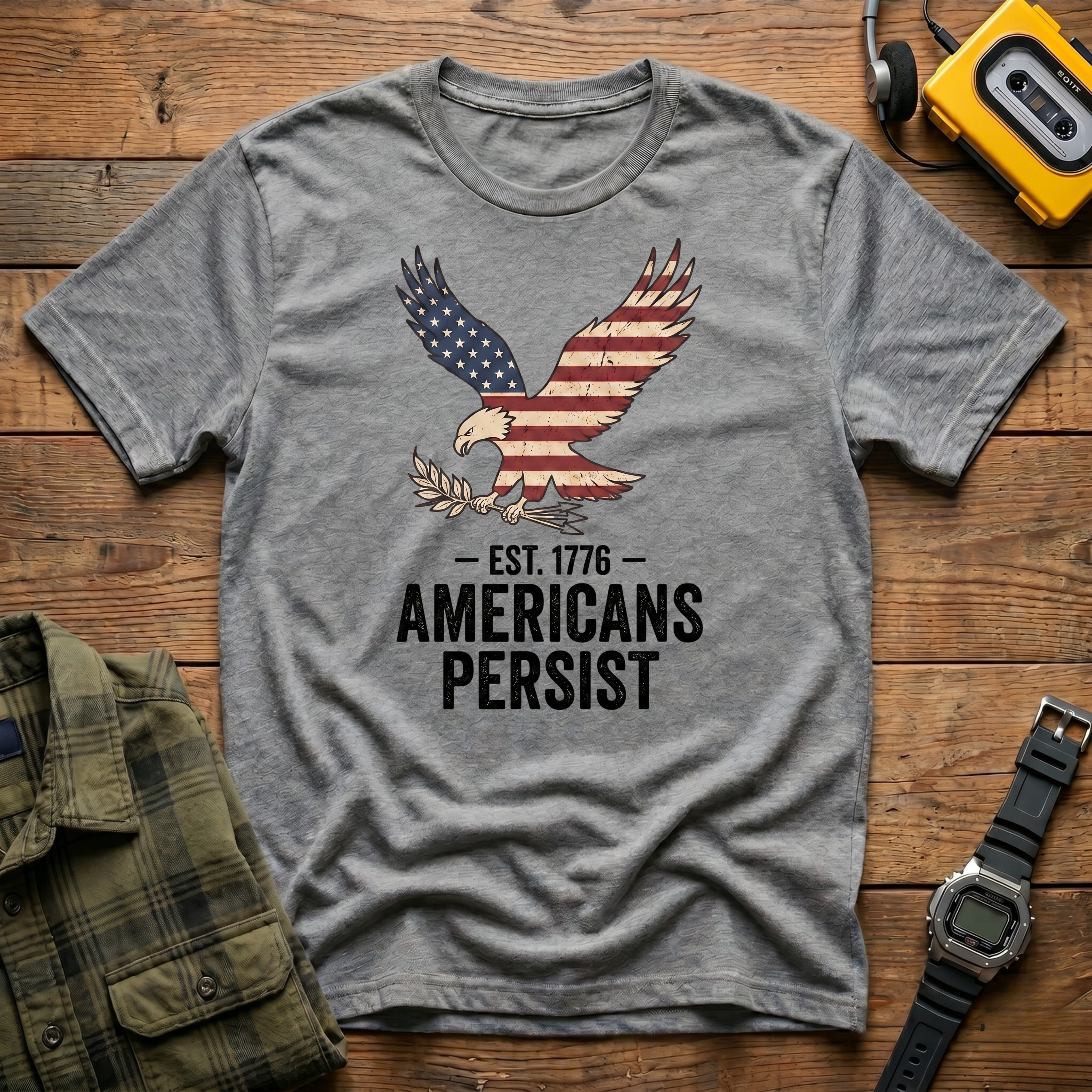 Est. 1776 Americans Persist T-Shirt