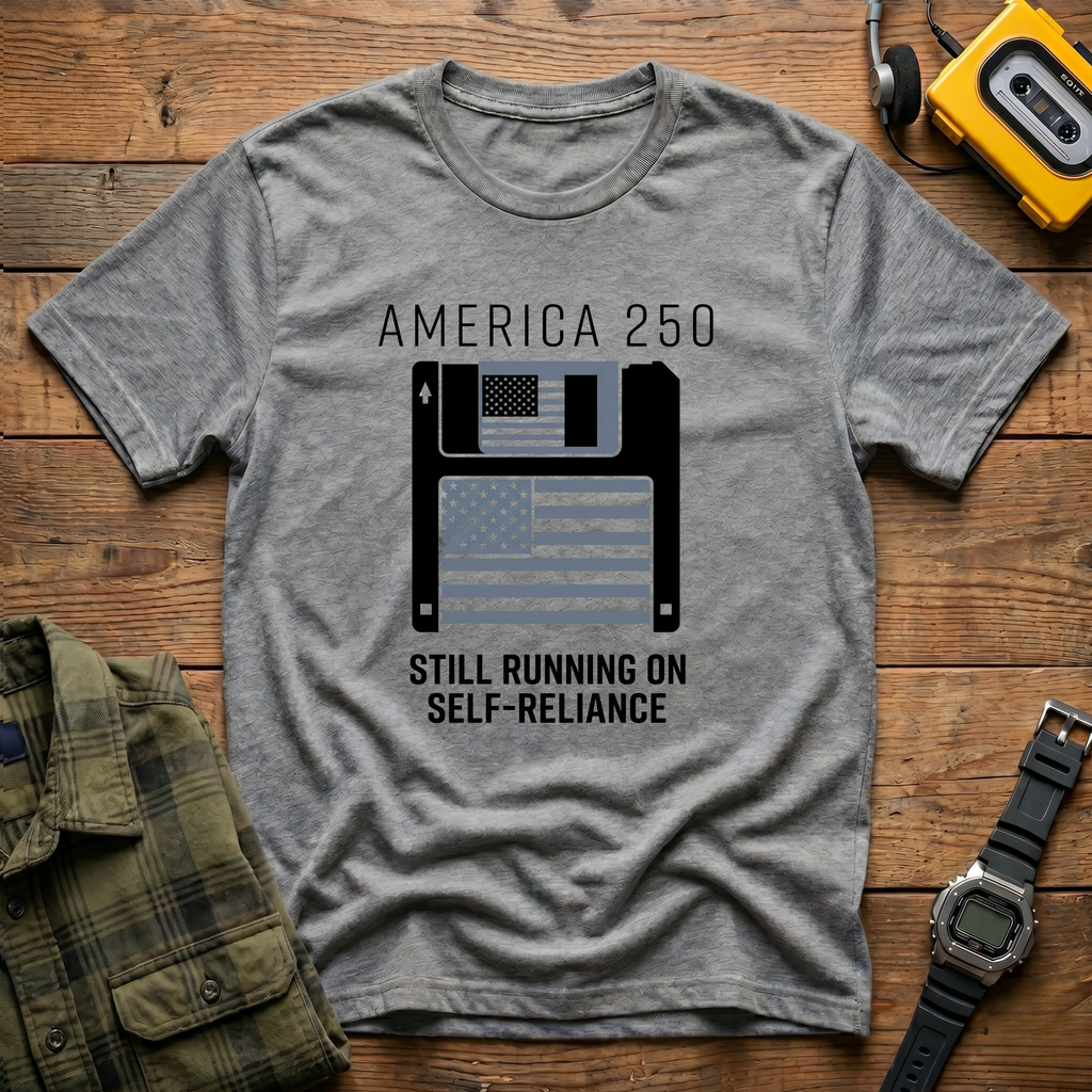 America 250 Disc Self Reliance T-Shirt