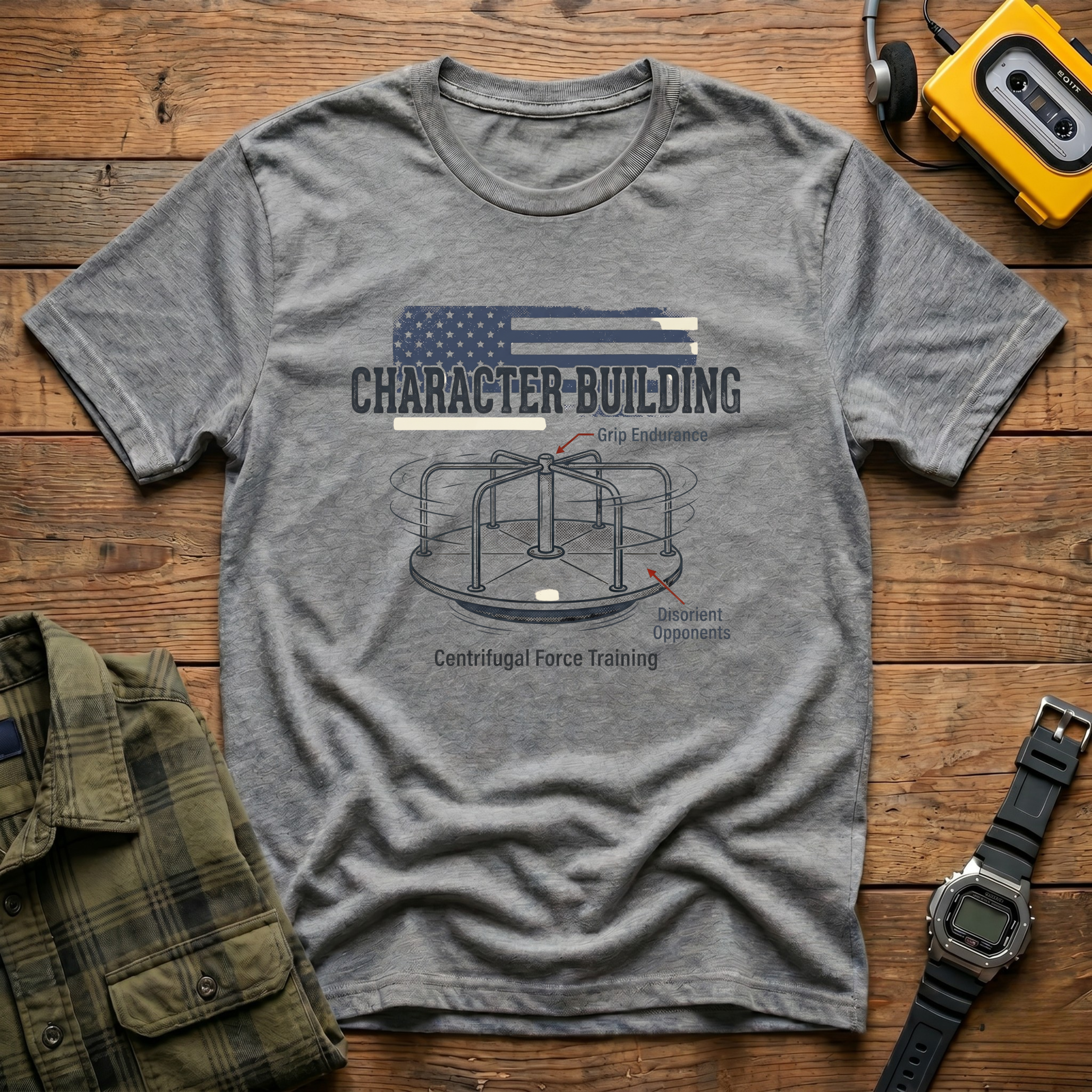 Character Building Merry Go Round T-Shirt