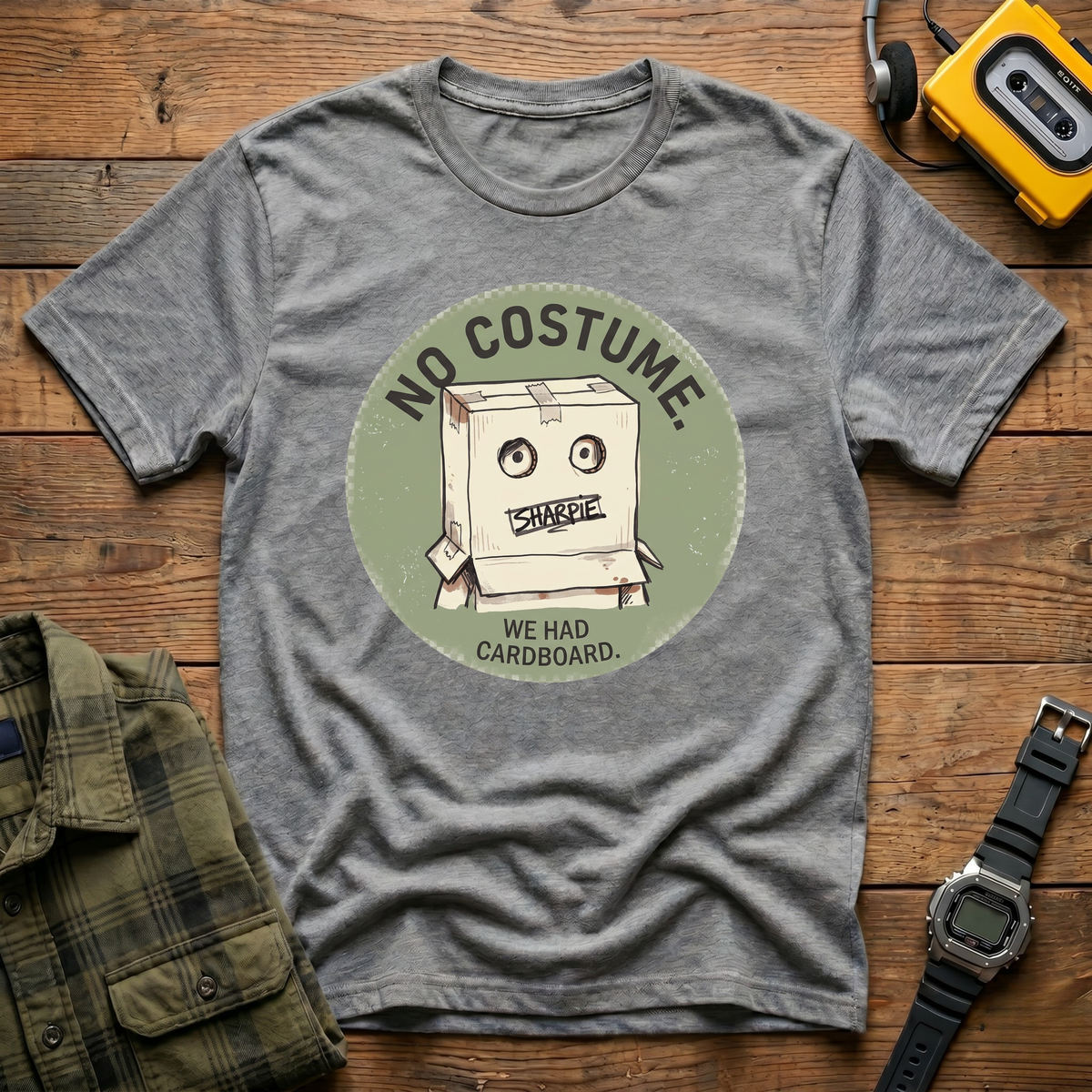 No Costume Card T-Shirt
