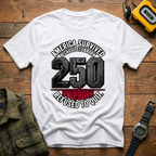 America Survived 250 Block T-Shirt