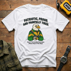 Patriotic Proud and Painfully Tired T-Shirt