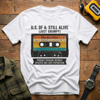U.S Of A: Still Alive Just Grumpy  CassetteT-Shirt