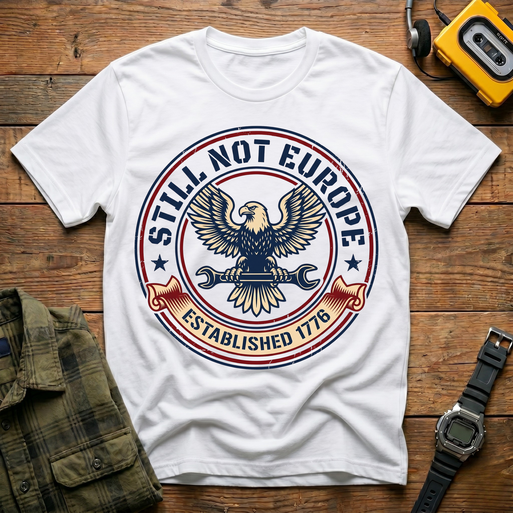 Still Not Europe Eagle Badge T-Shirt