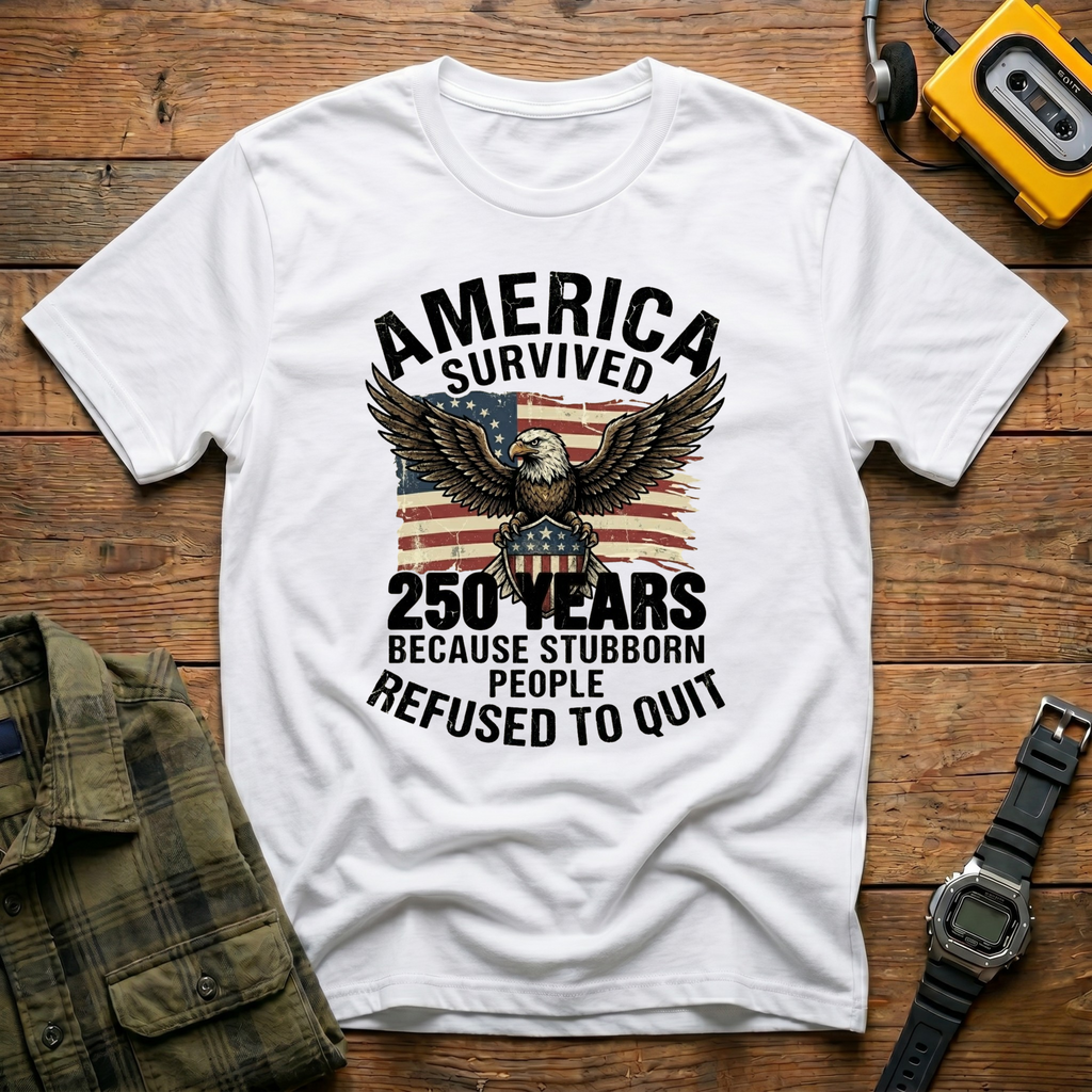 America Survived Eagle T-Shirt