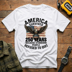 America Survived Eagle T-Shirt