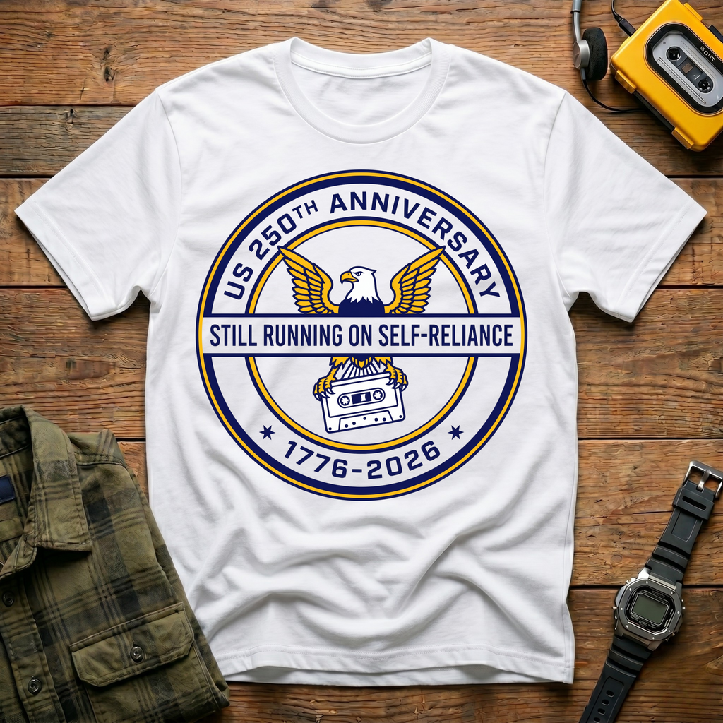 Amercia 250 Eagle Self Reliance  T-Shirt