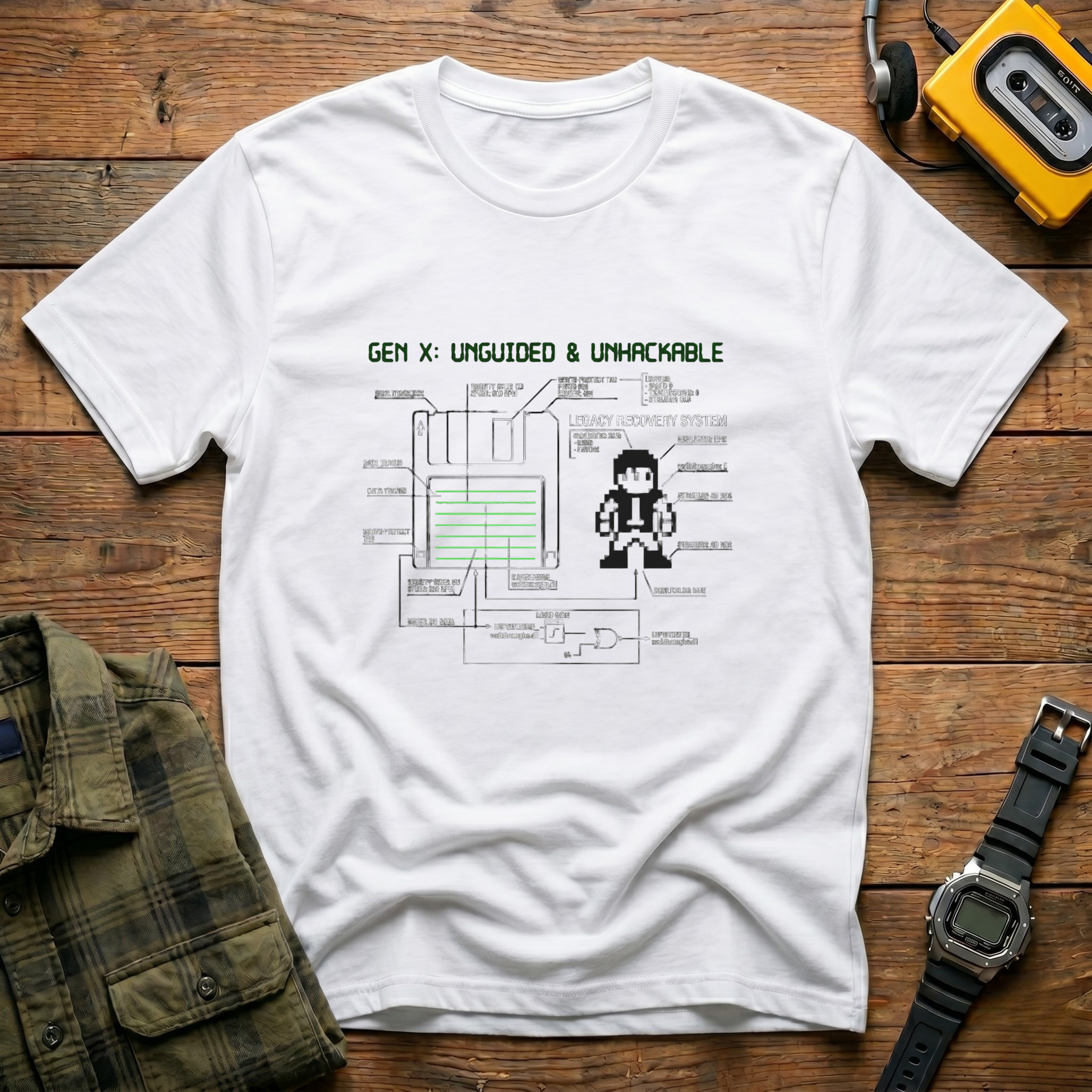 Unguided and Unhackable T-Shirt