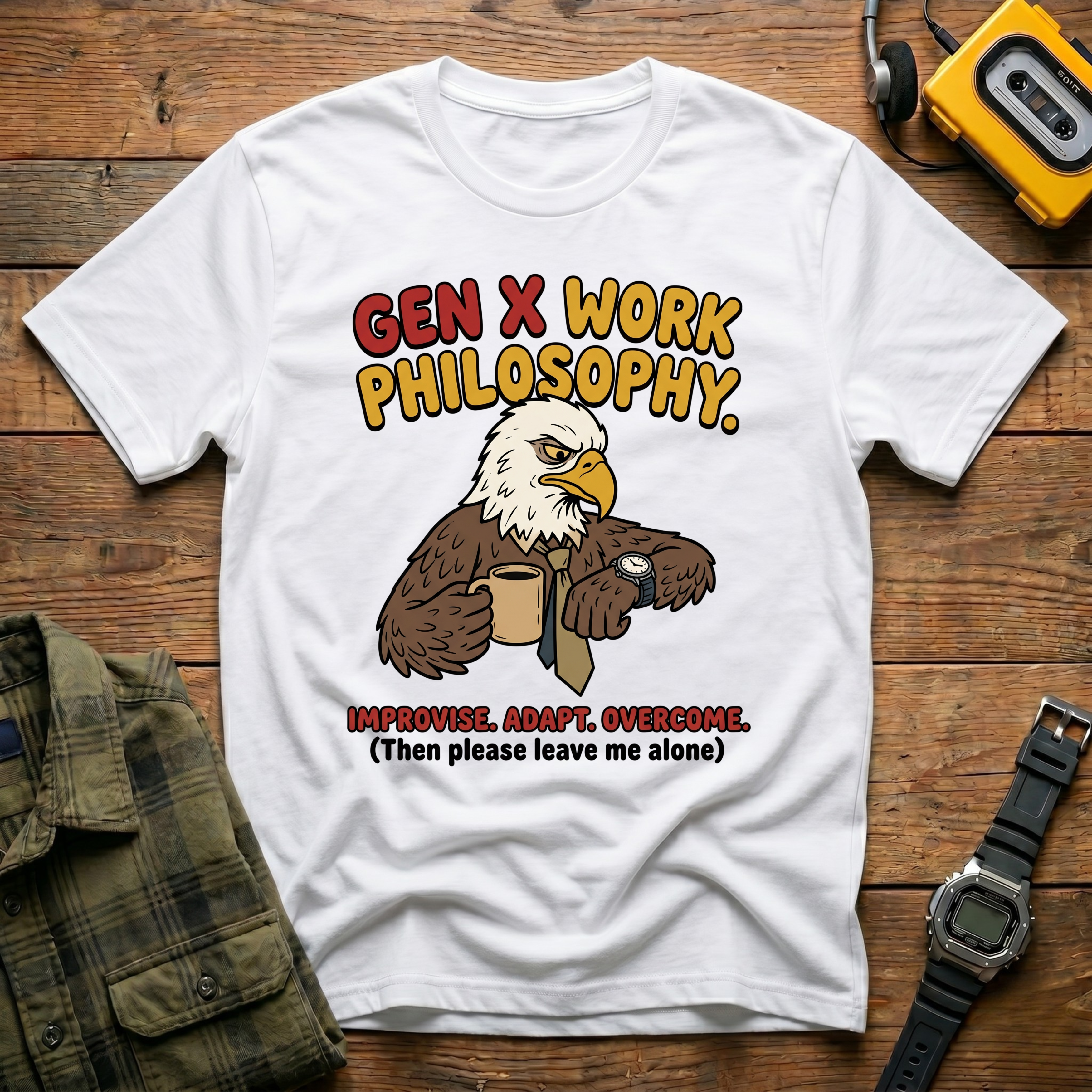 Gen X Work Philosophy T-Shirt