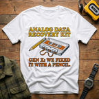 Analog Fixed it with a Pencil Logo T-Shirt