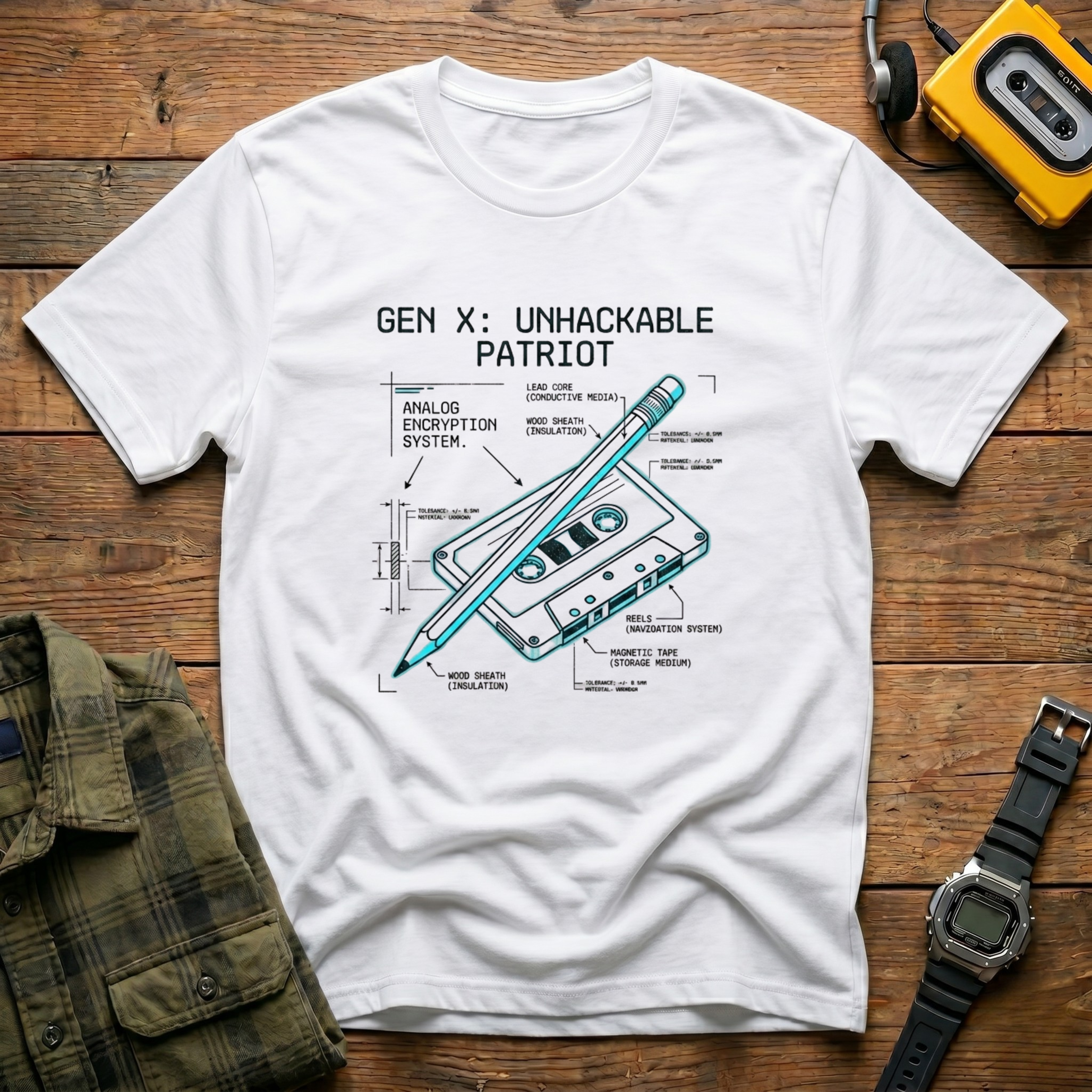 Unhackable Patriot T-Shirt