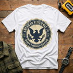 American Resilience Badge  T-Shirt