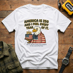 America 250 Feeling Every Year of It Eagle T-Shirt