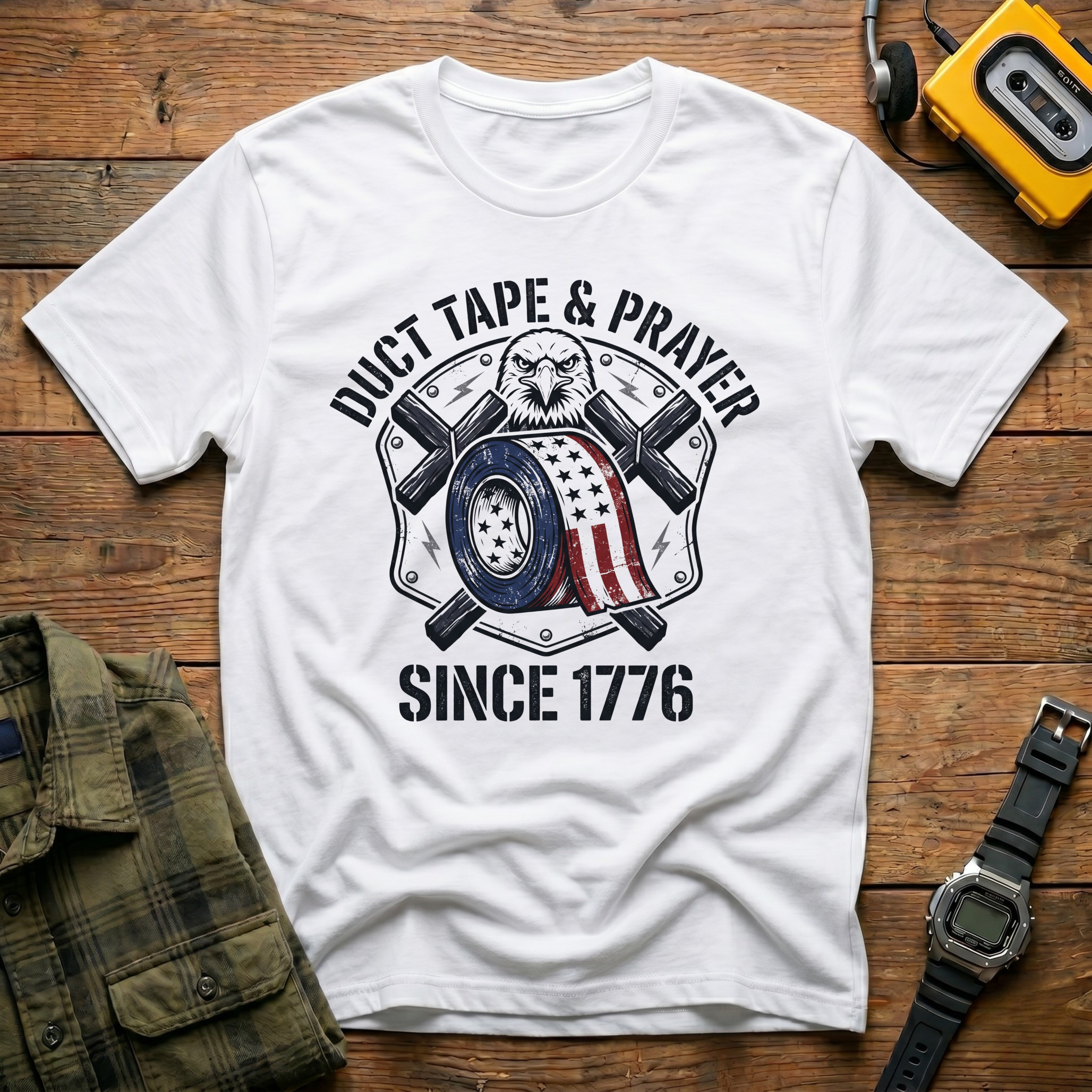 Duct Tape & Prayer Since 1776 T-Shirt