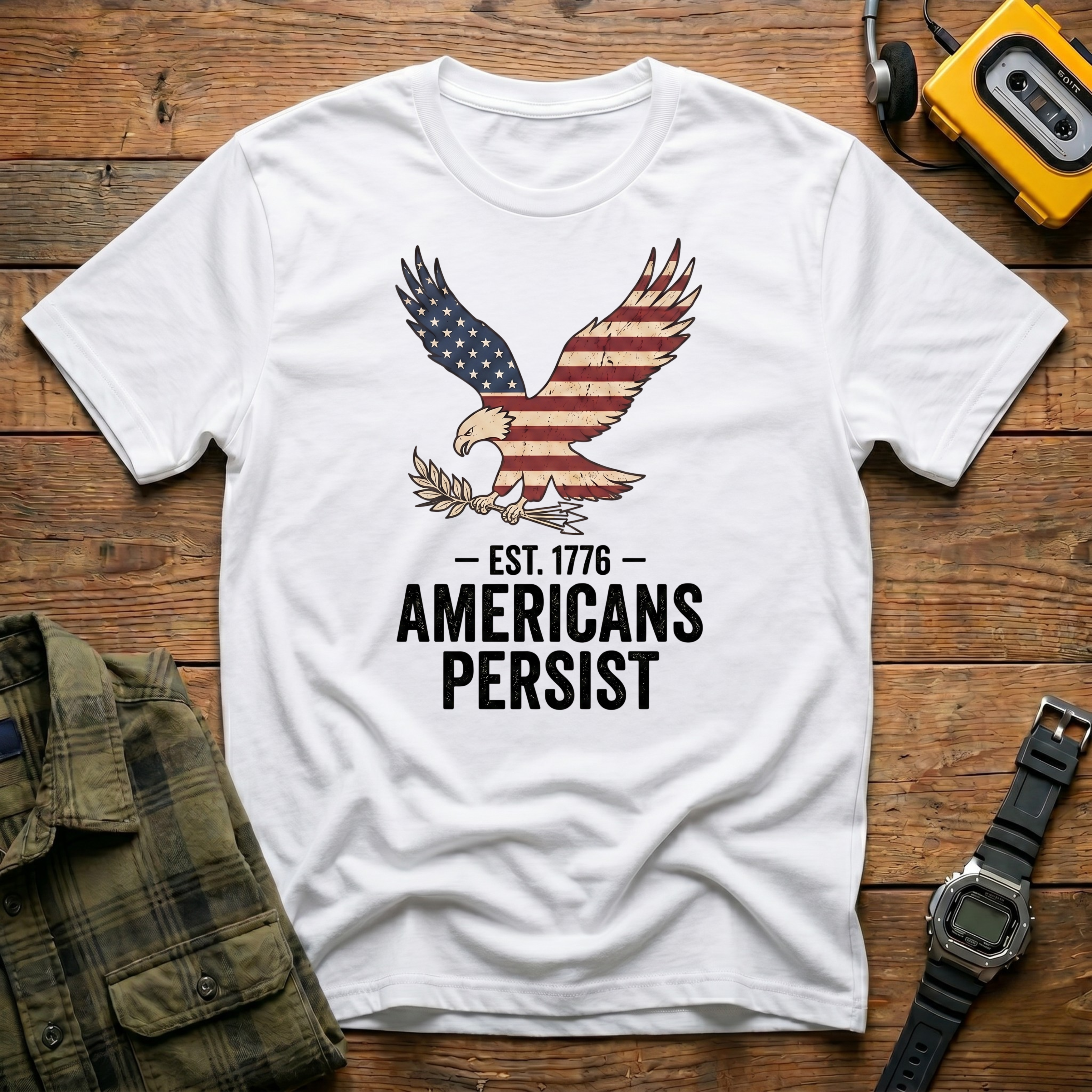 Est. 1776 Americans Persist T-Shirt