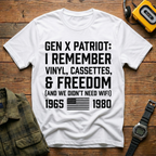 I Remember Vinyl, Cassettes and Freedom T-Shirt