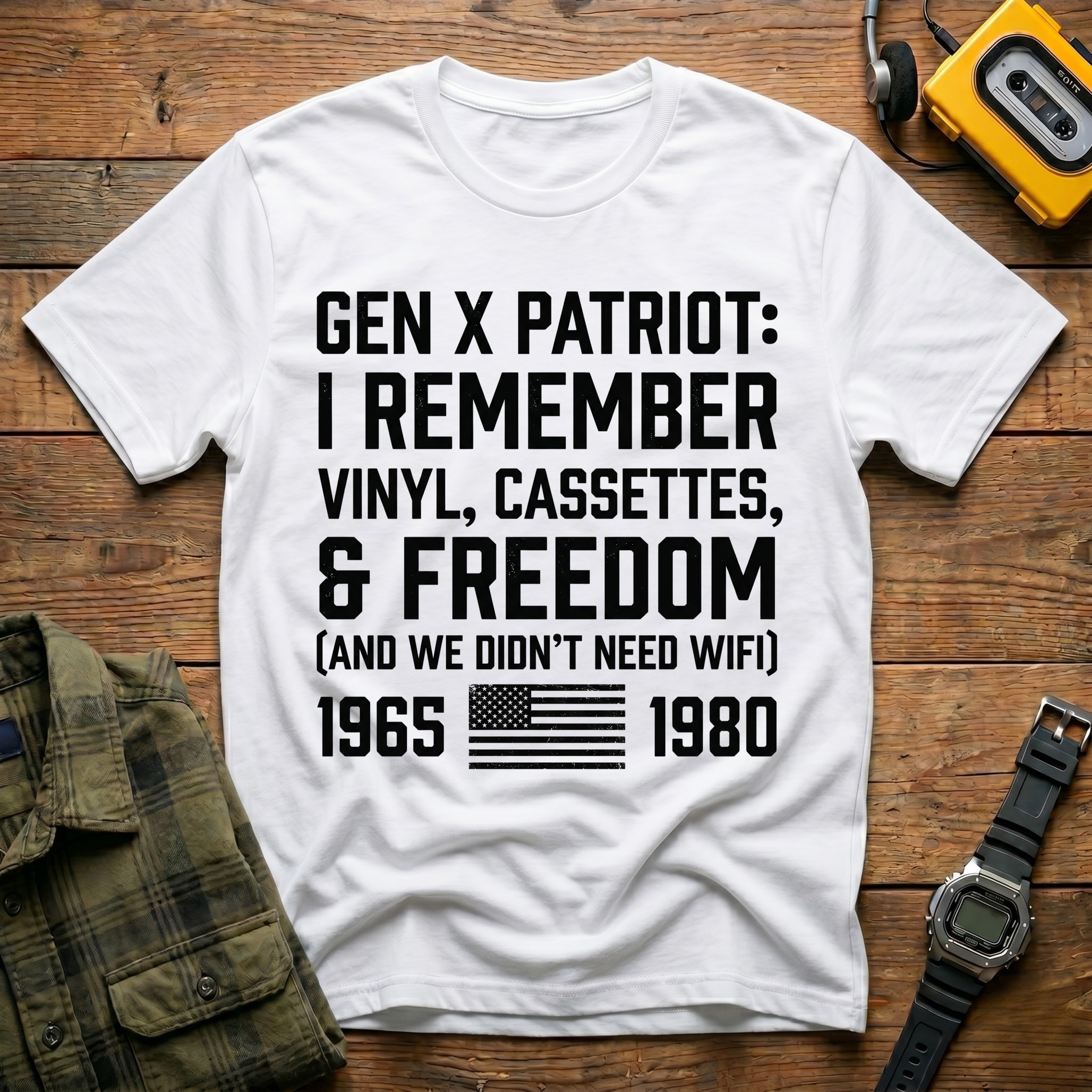 I Remember Vinyl, Cassettes and Freedom T-Shirt