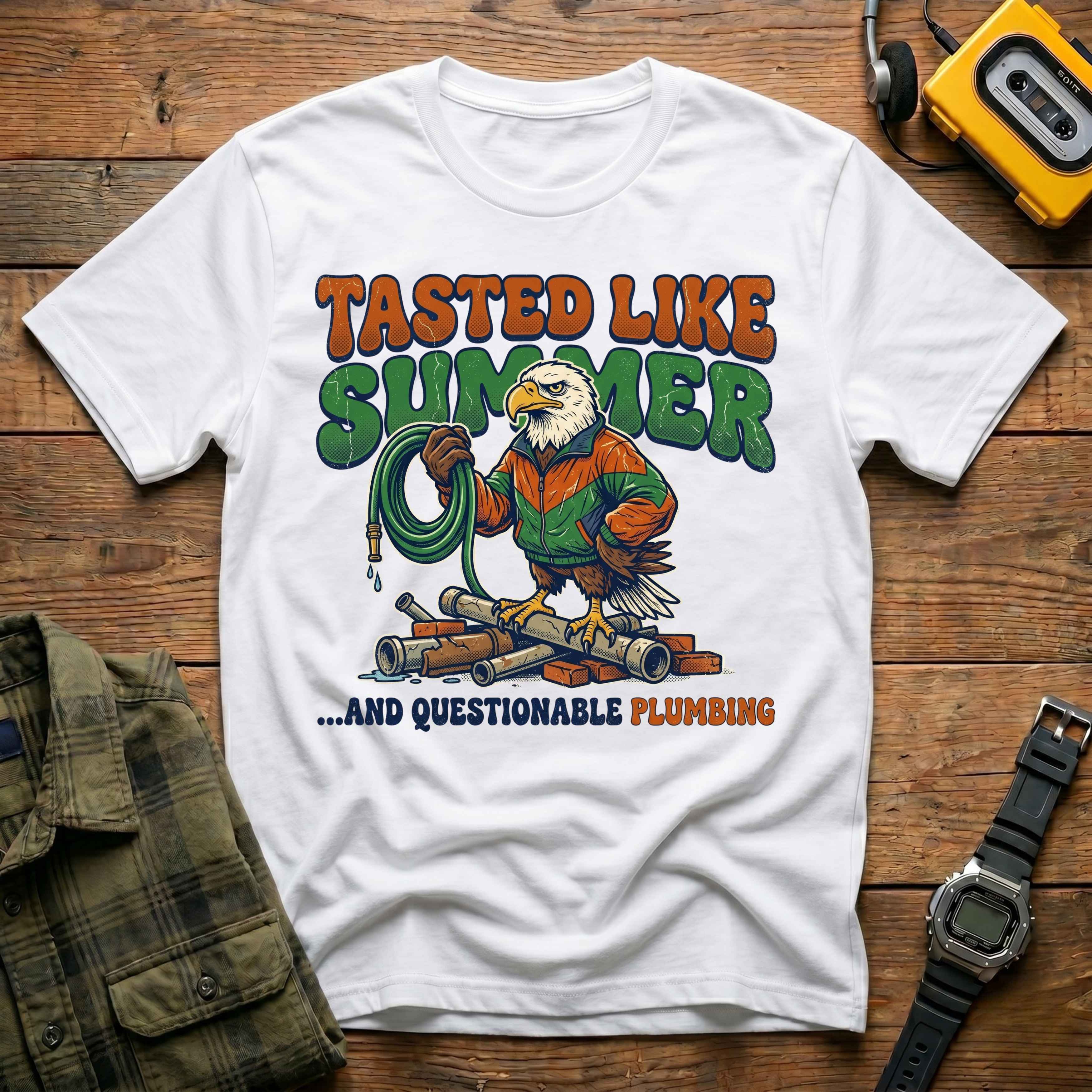 Tasted Like Summer and Questionable Plumbing  T-Shirt