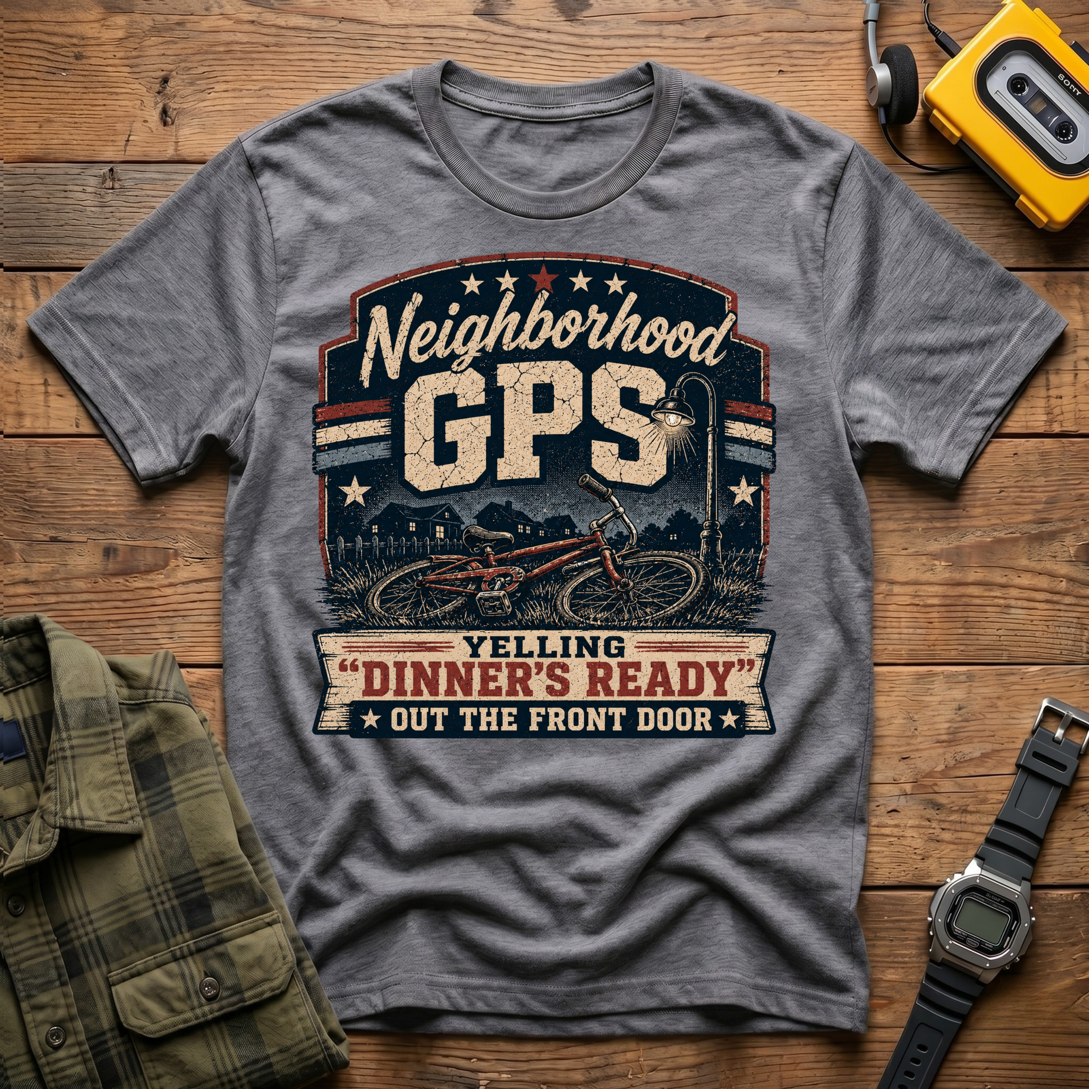 Neighborhood GPS Dinner's Ready T-Shirt