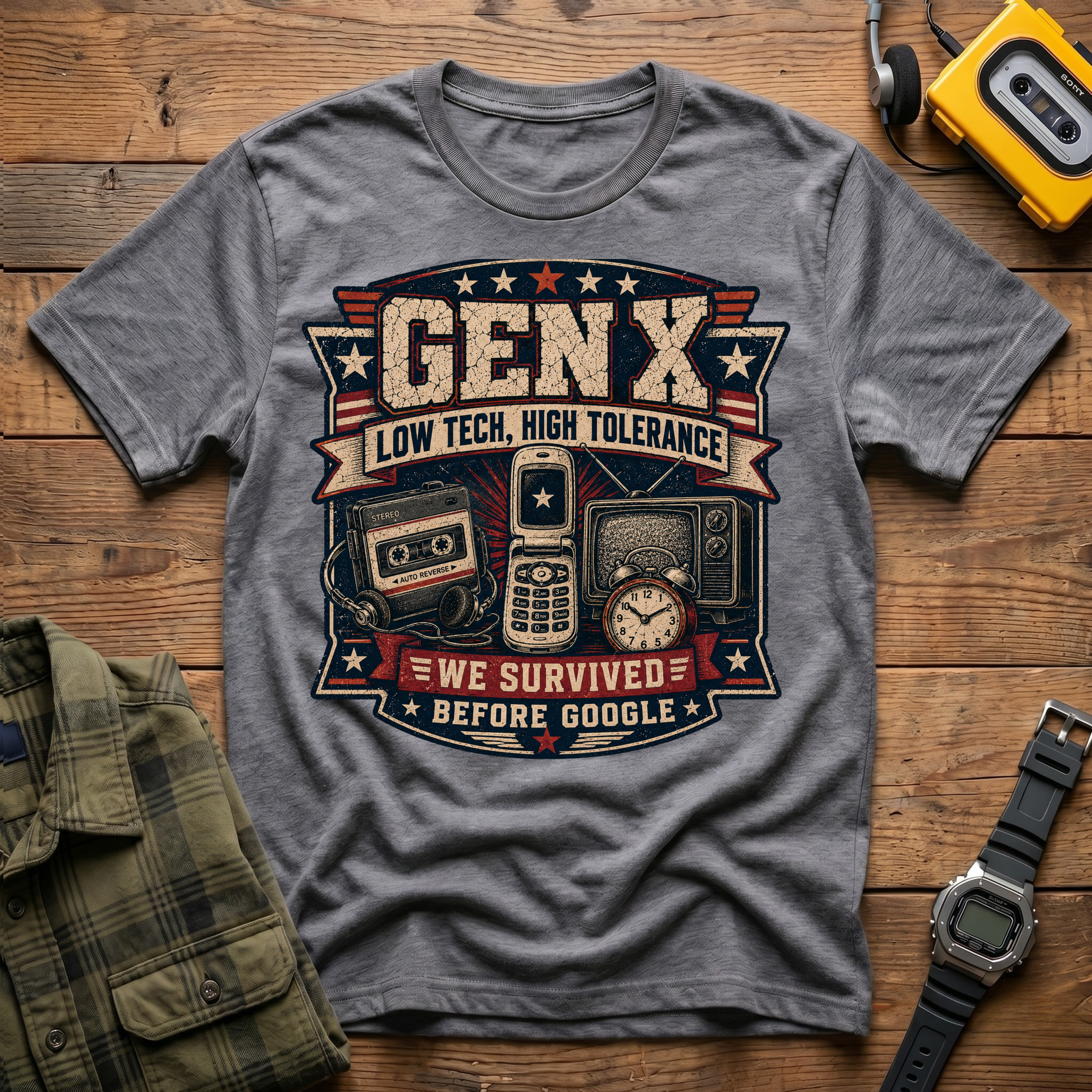We Survived Before Google   T-Shirt