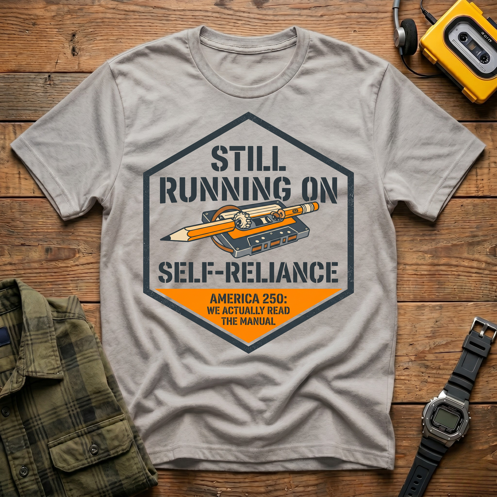 America 250 Self Reliance Badge    T-Shirt